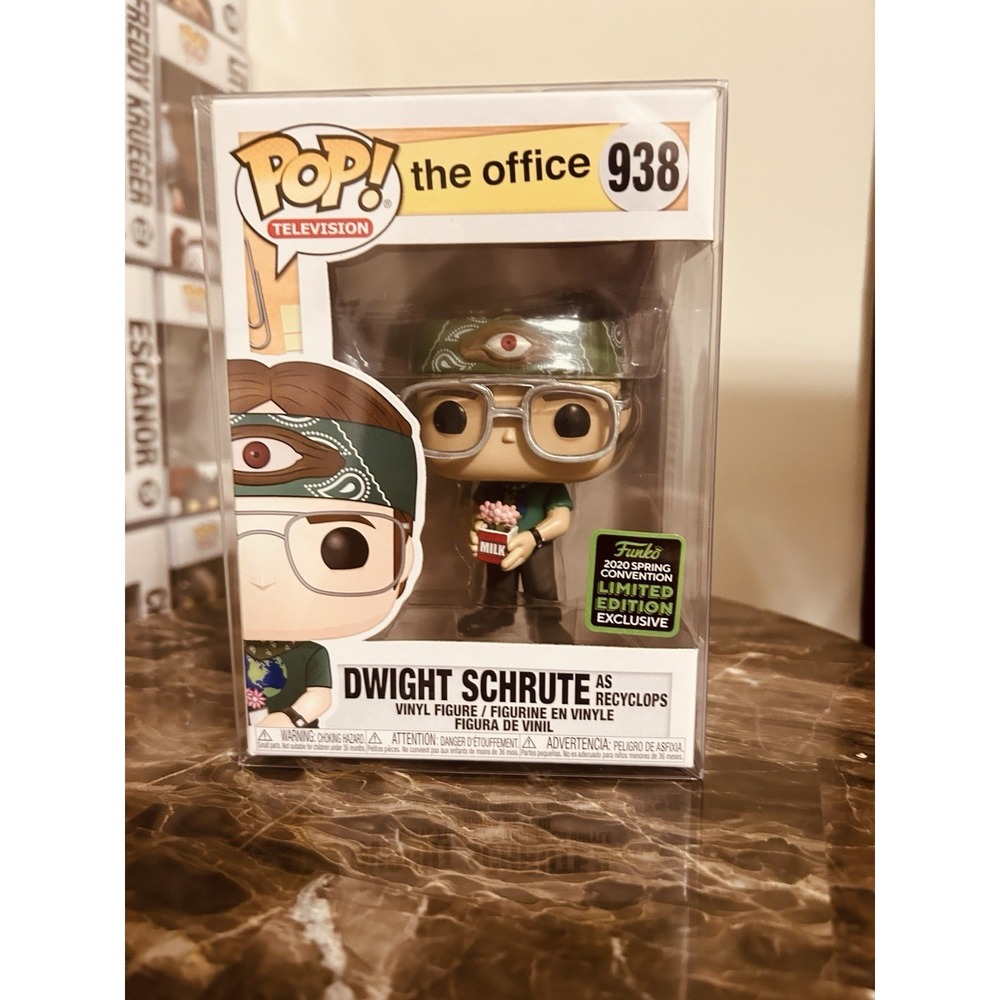 Funko Pop! The Office Dwight Schrute as Recyclops #938 Convention Exclusive